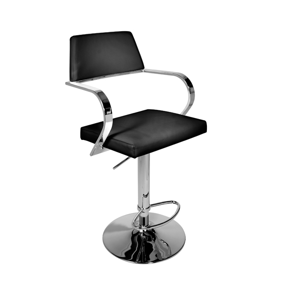 Elva High Back Barstool