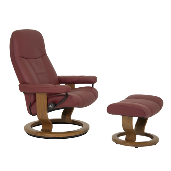 Consul Medium Chair and Ottoman