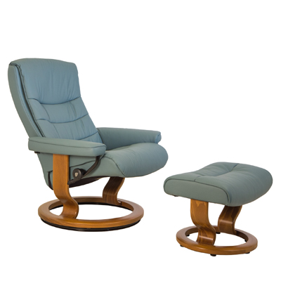 Nordic Medium Chair and Ottoman