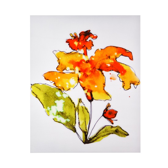 Orange Hibiscus