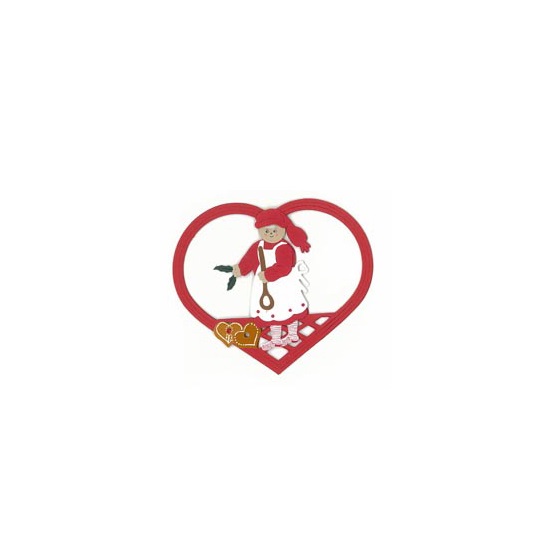 Pixie Heart Ornament