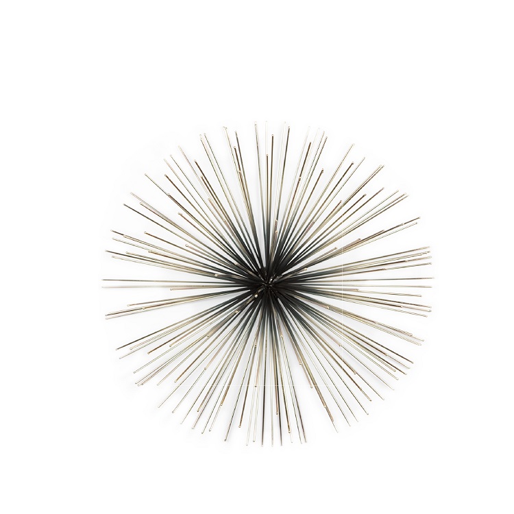 Boom Wall Sculpture in Brass
