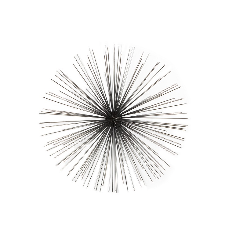 Boom Wall Sculpture in Nickel