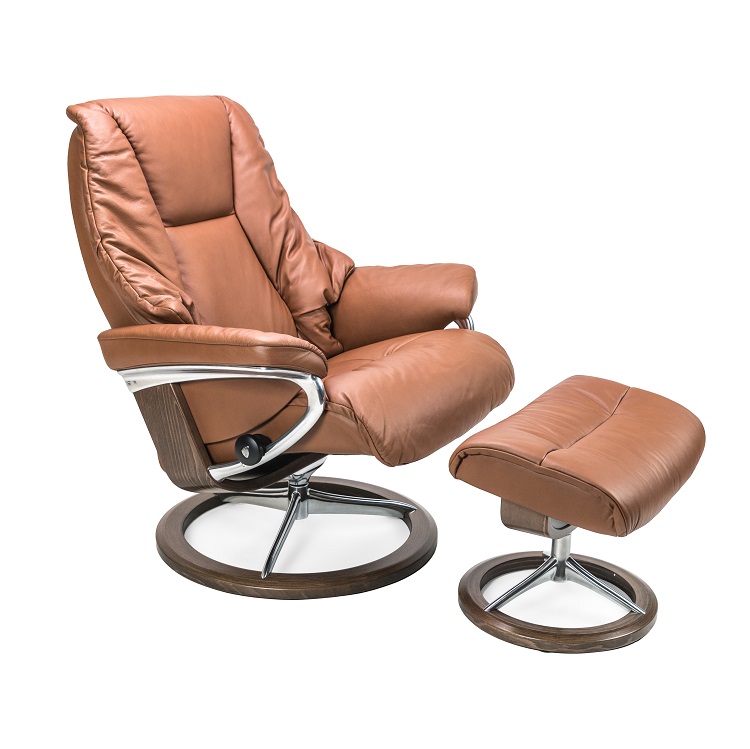 Live Large Chair and Ottoman