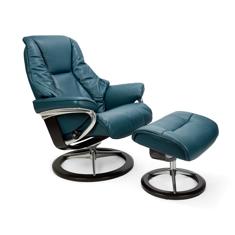 Live Medium Chair and Ottoman