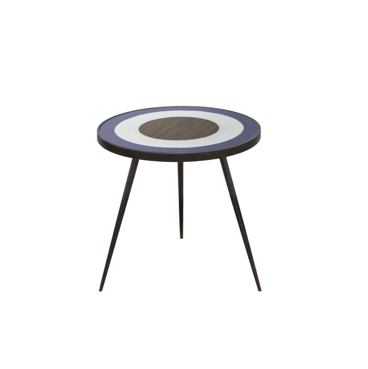 Small Blue Side Table