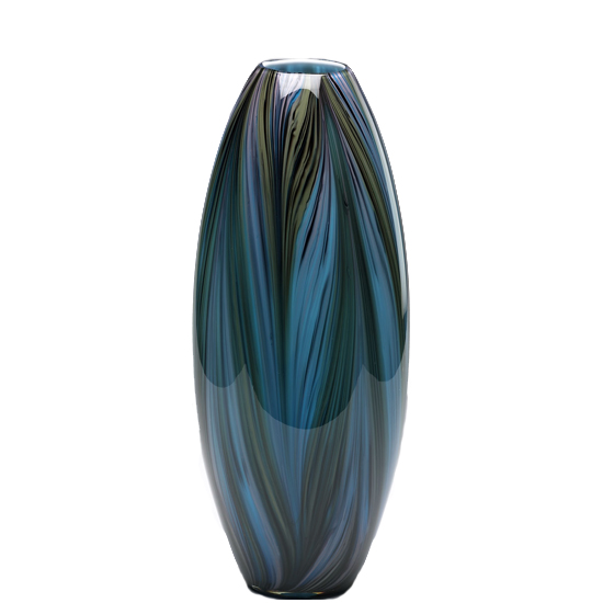 Peacock Vase