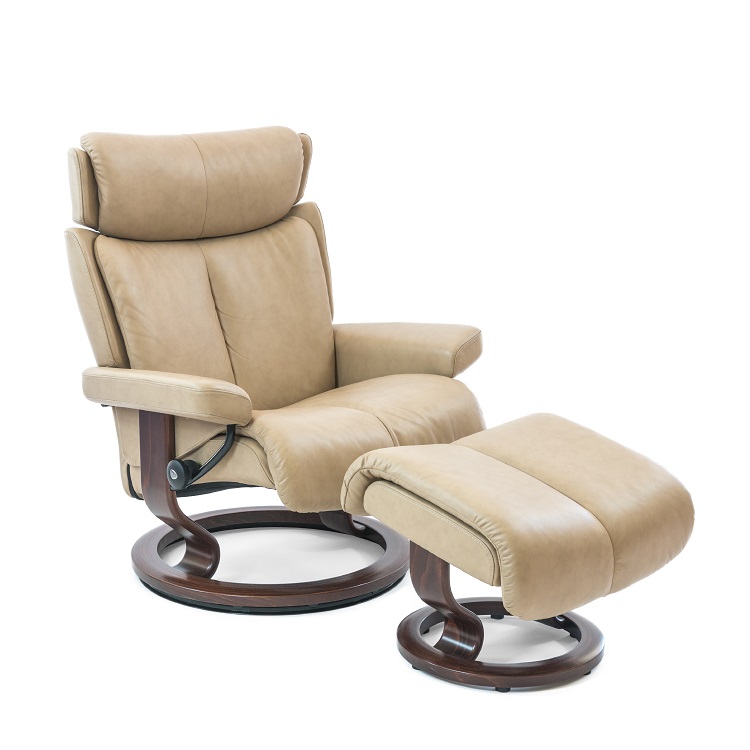 Magic Large Chair and Ottoman