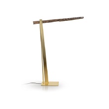 Beam Medium Brass Lamp