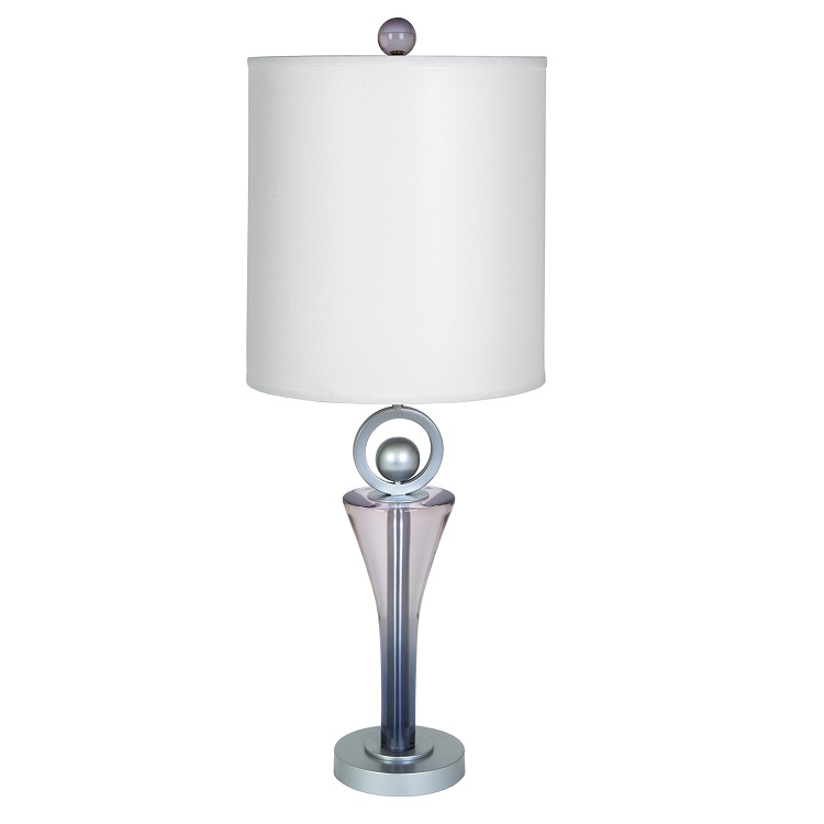 Simple Blue Table Lamp