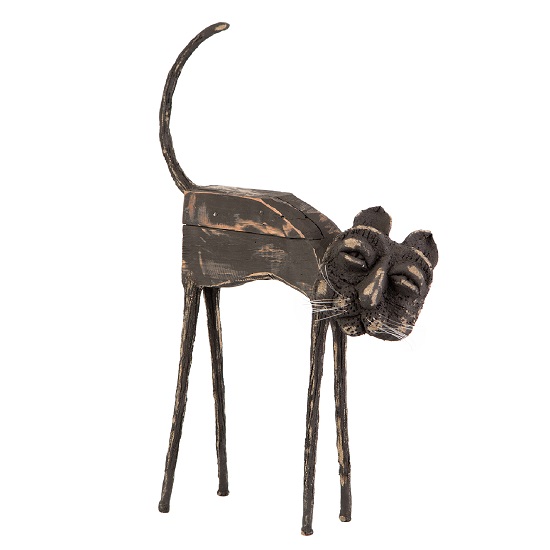 Large Carved Cat