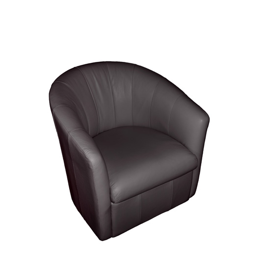 lily swivel chair charcoal