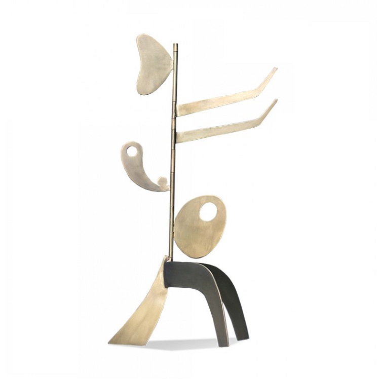 Gold Ibiza Sculpture