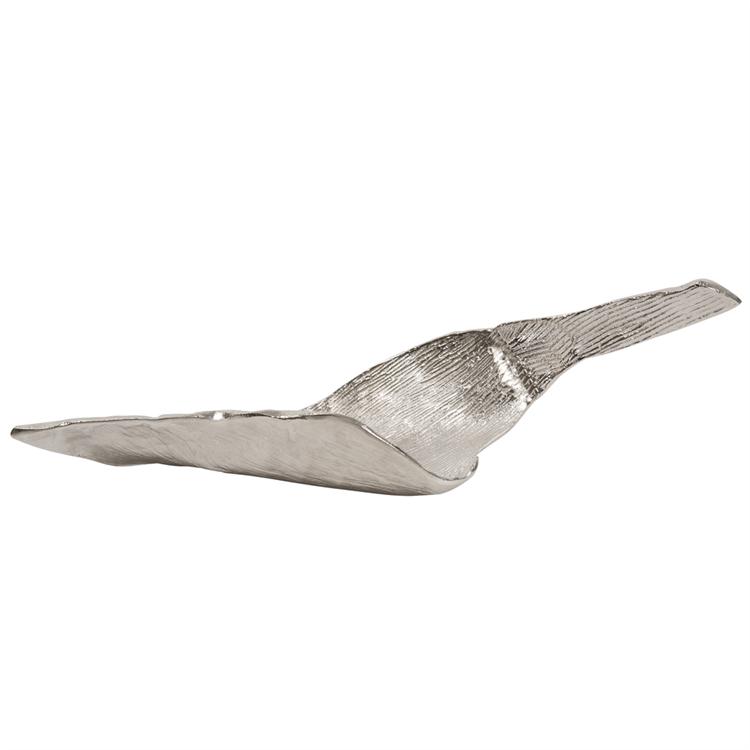 Elongated Aluminum Leaf Tray