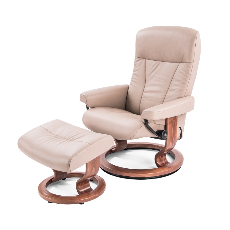 President Medium Chair and Ottoman
