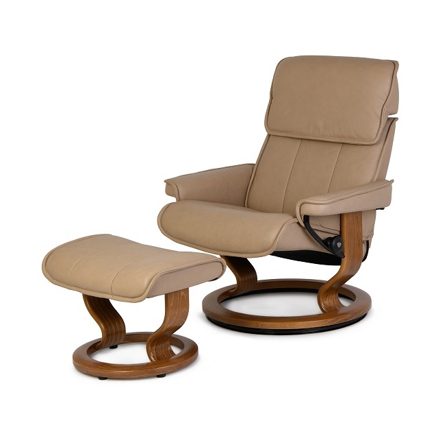 Admiral Large Chair And Ottoman