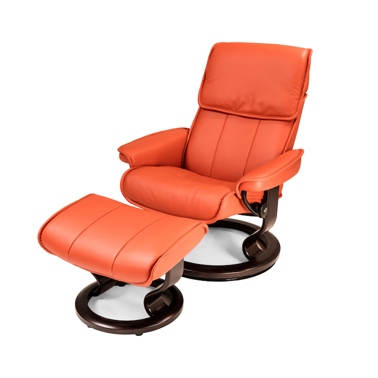 Admiral Large Chair and Ottoman