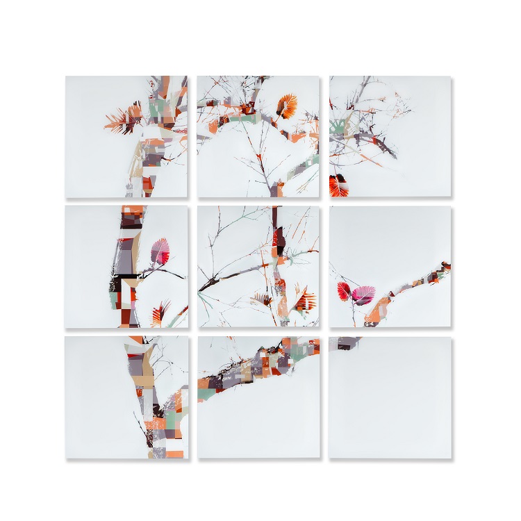 Abstract Branch Print