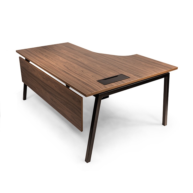 Vili Crescent Left Desk