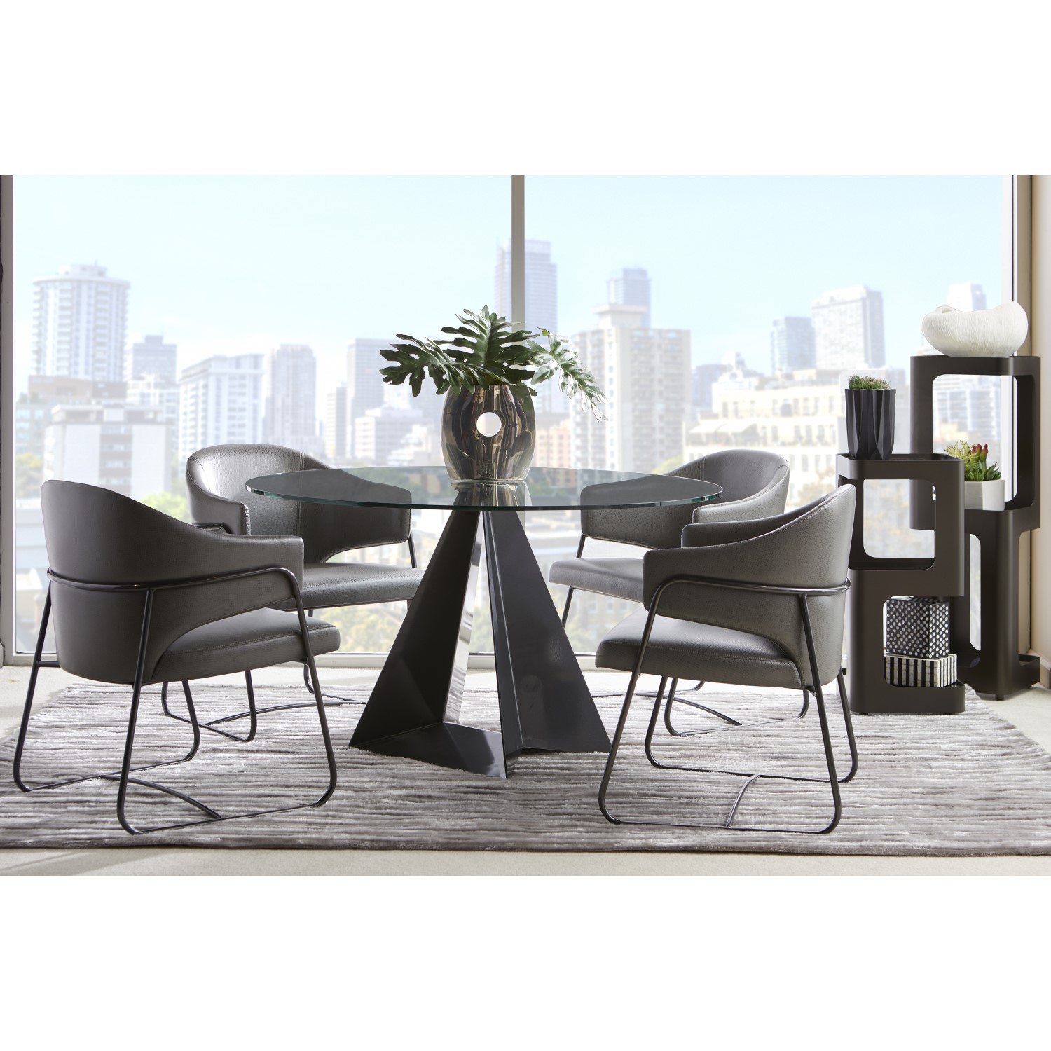 Prism Dining Table 48 - Copenhagen Imports, image size:1500x1500