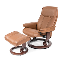 Senator Medium Chair And Ottoman
