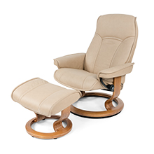 Senator Medium Chair And Ottoman
