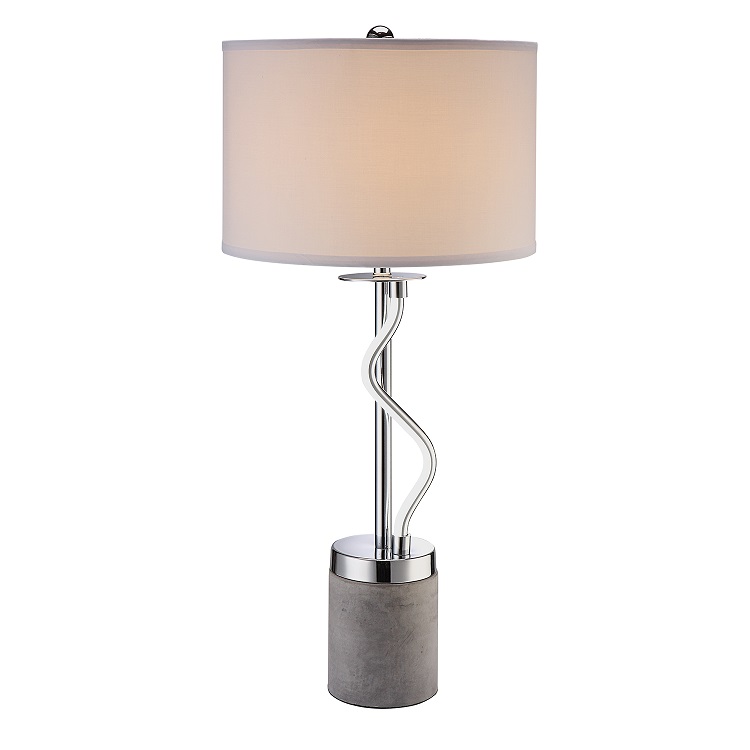 Chrome Table Lamp