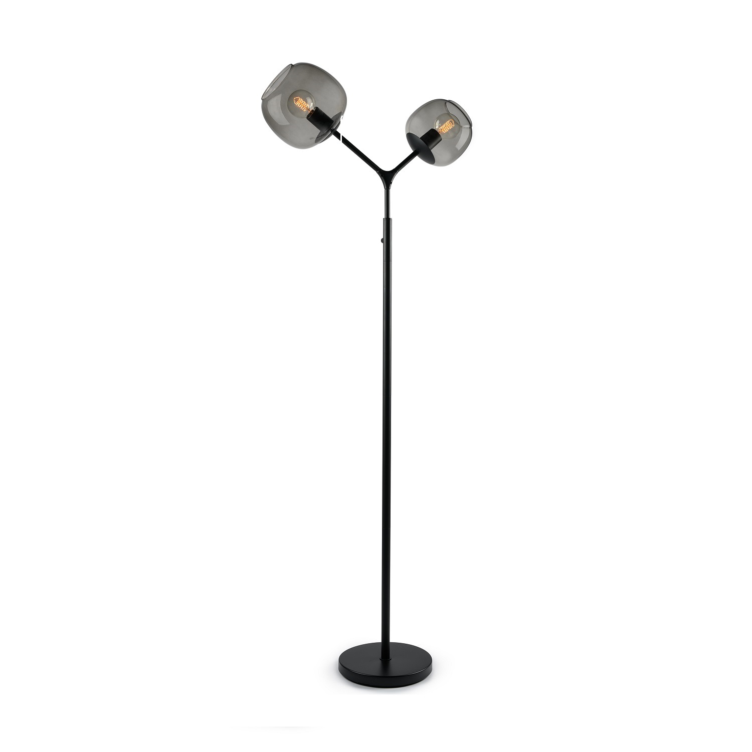 black tall floor lamp