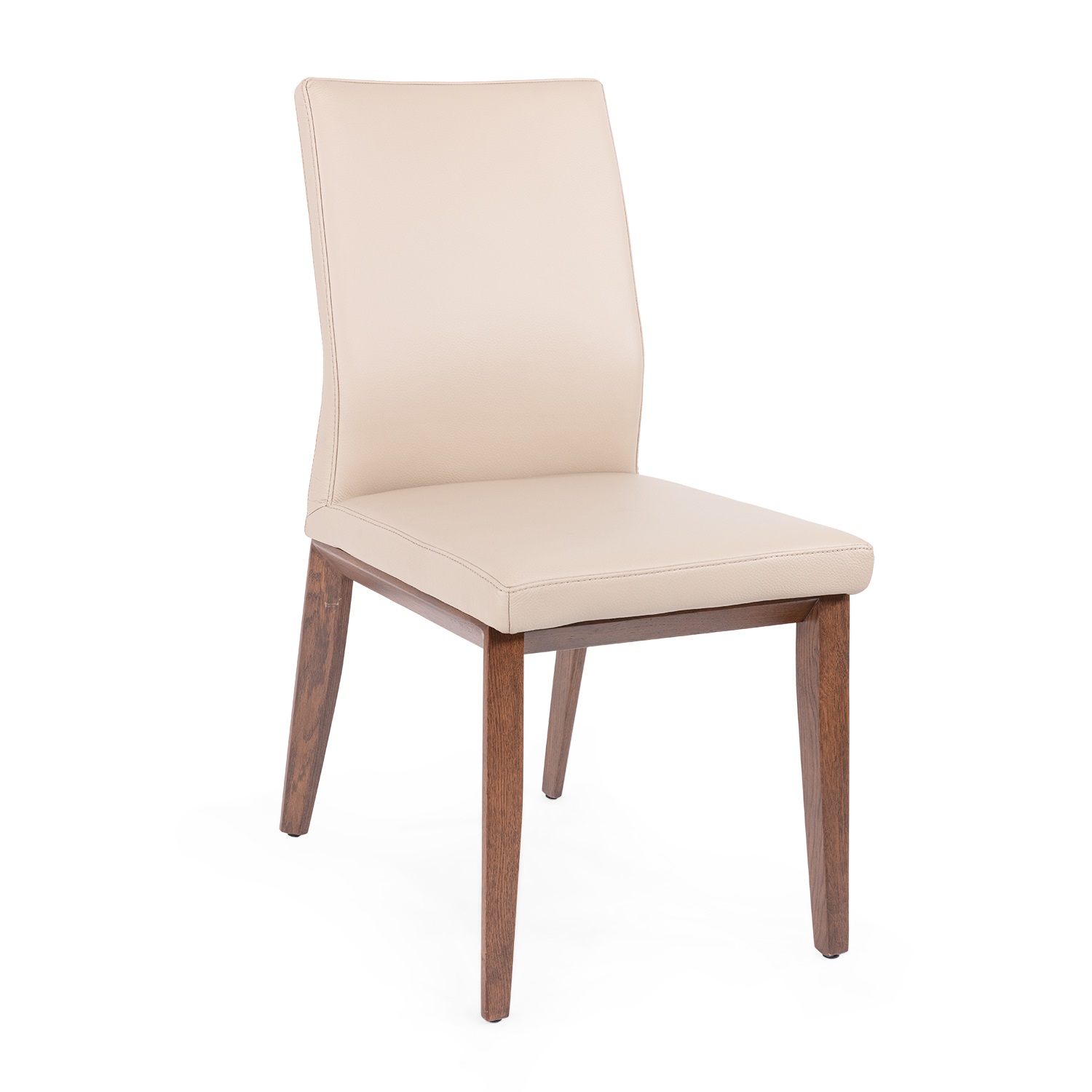 Aarhus Dining Chair, Low Back Leather Dining Chairs
